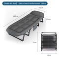 Single Lunch Break Folding Bed Modern Minimalist Folding Beds for Office Multi-Functional Portable Simple Bed Foldable Recliner