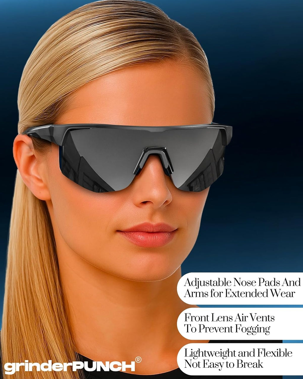Polarized Sports Sunglasses UV Protection Running Golf Cycling Cricket Golf Baseball Sun Glasses Men Women