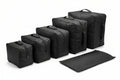 Premium Compression Packing Cubes Luggage Storage Organizer Travel Bag Sets 6 Piece with Double Zipper