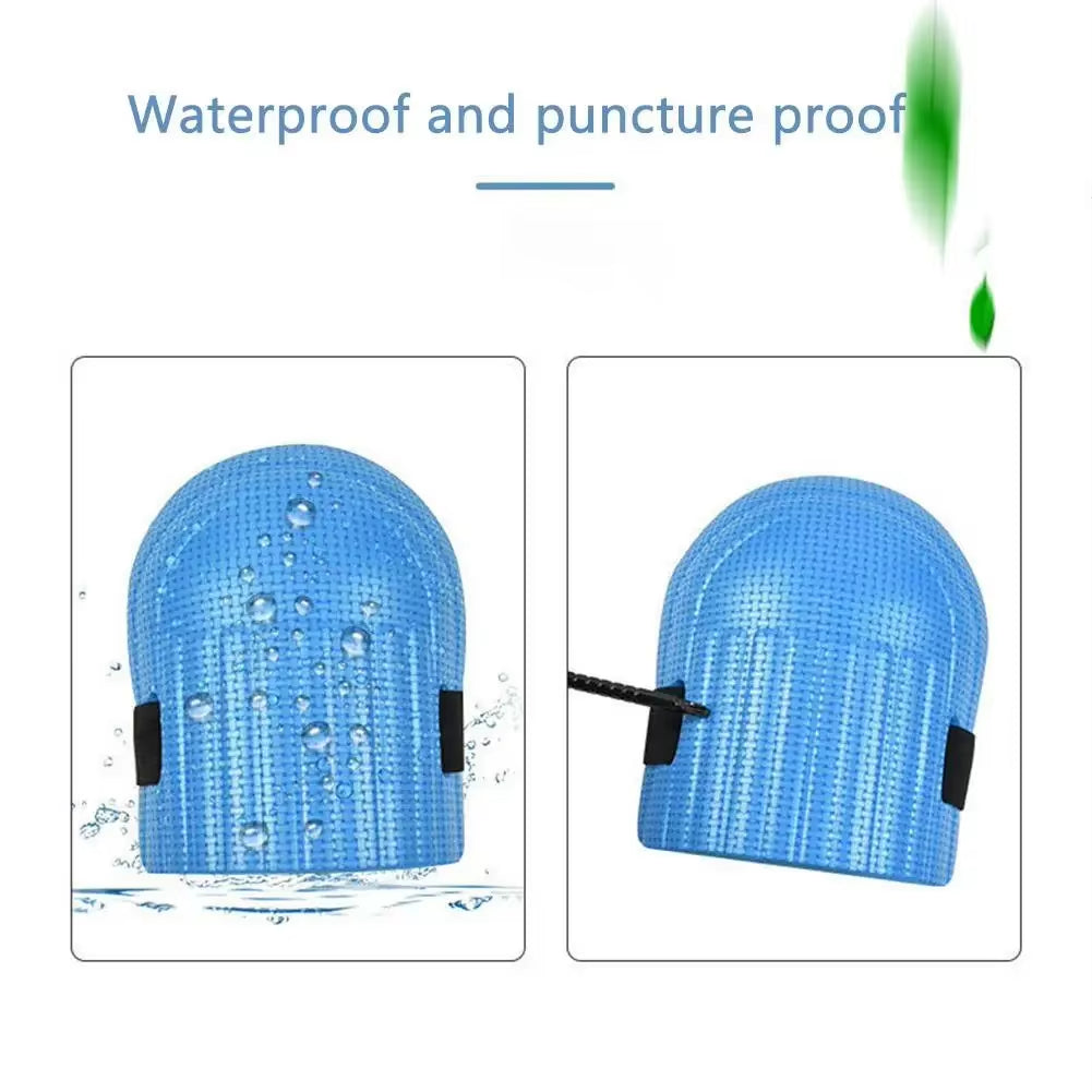 1Pair Knee Protection Pad Tile Mud Workers Knee Paste Floor Brick Artifacts Moisture Thickening Brick Garden Manual Work Tools