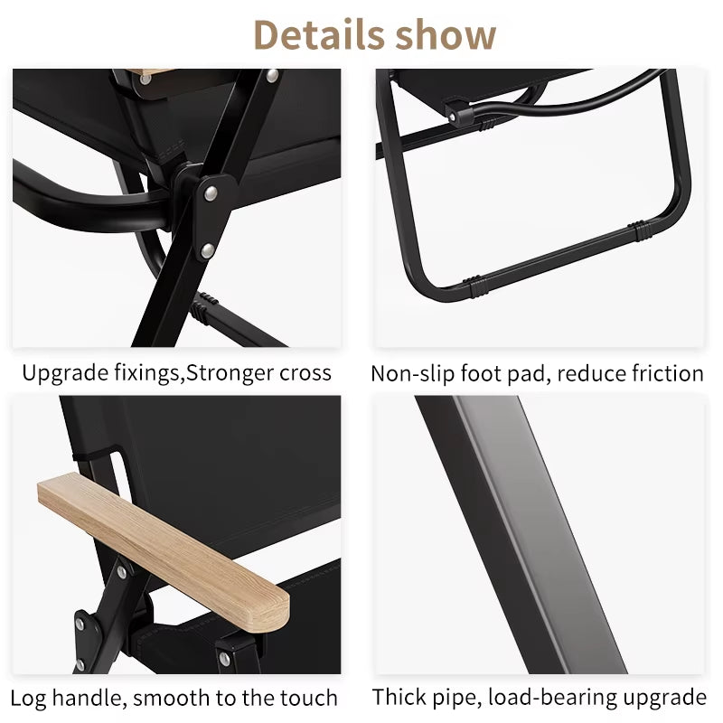 Support OEM Outdoor Camping Folding Free Installation Reinforced Kermit Chair Portable Picnic Fishing Beach Leisure Chair
