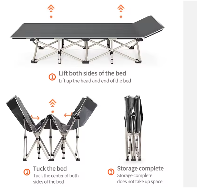 Compact Folding 3 in 1. Comfortable. Ready Anywhere.