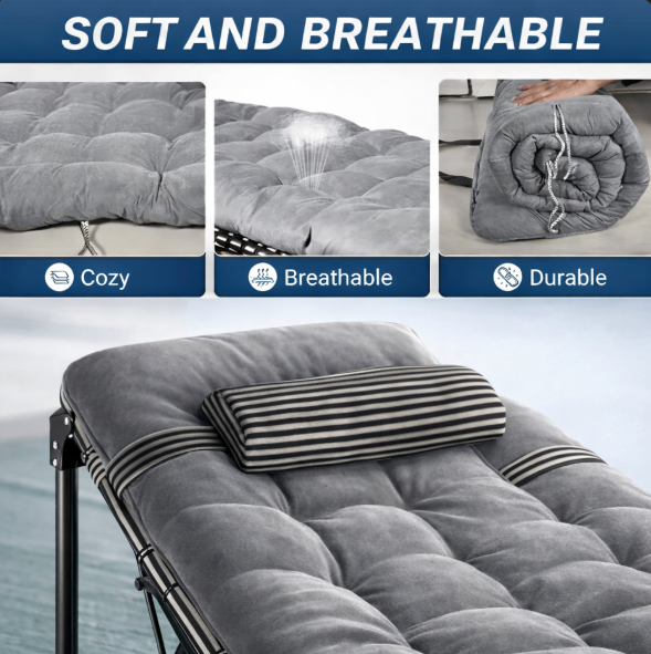 Ultra Mattress Portable Folding Bed Recliner