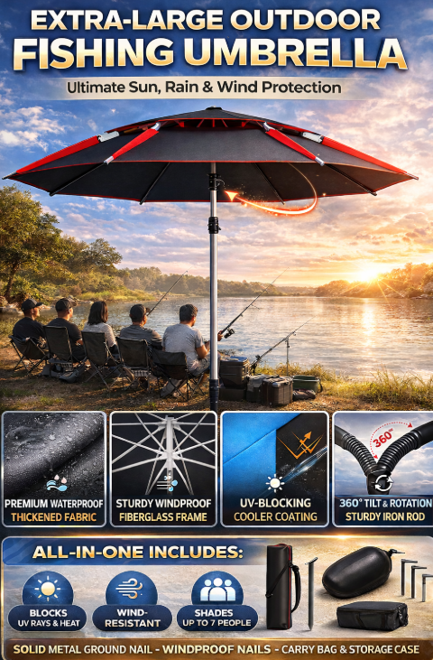 Extra-Large Outdoor Umbrella