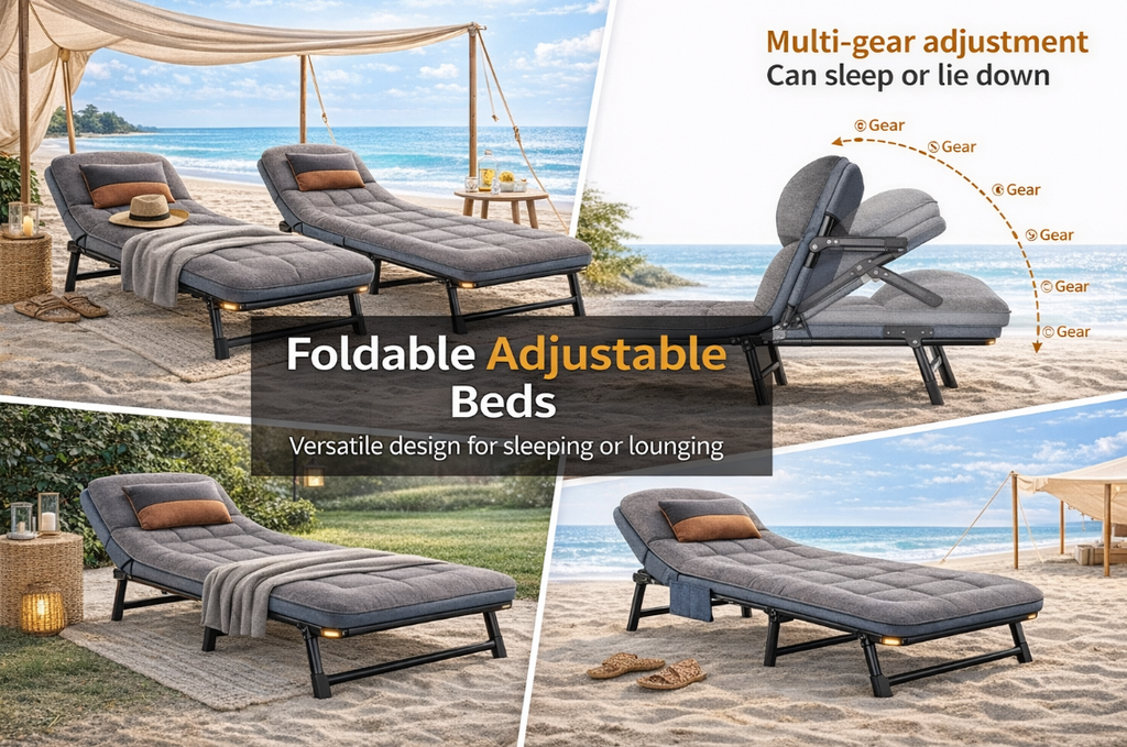 Outdoor Folding Bed - Multipurpose