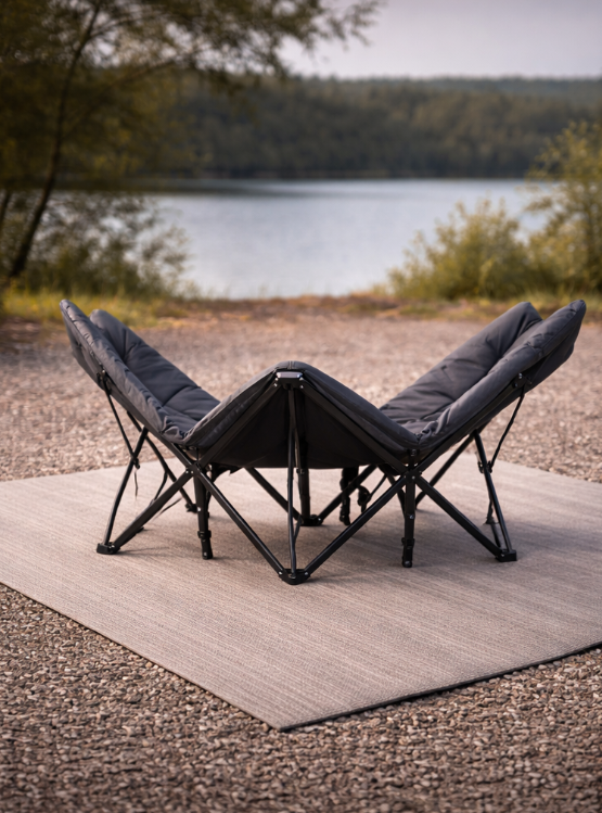 Compact Folding 3 in 1. Comfortable. Ready Anywhere.