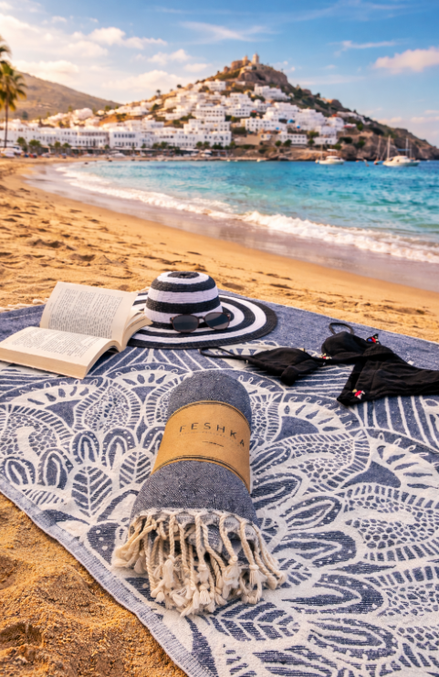 Beach Towel - Turkish Cotton 100% Organic