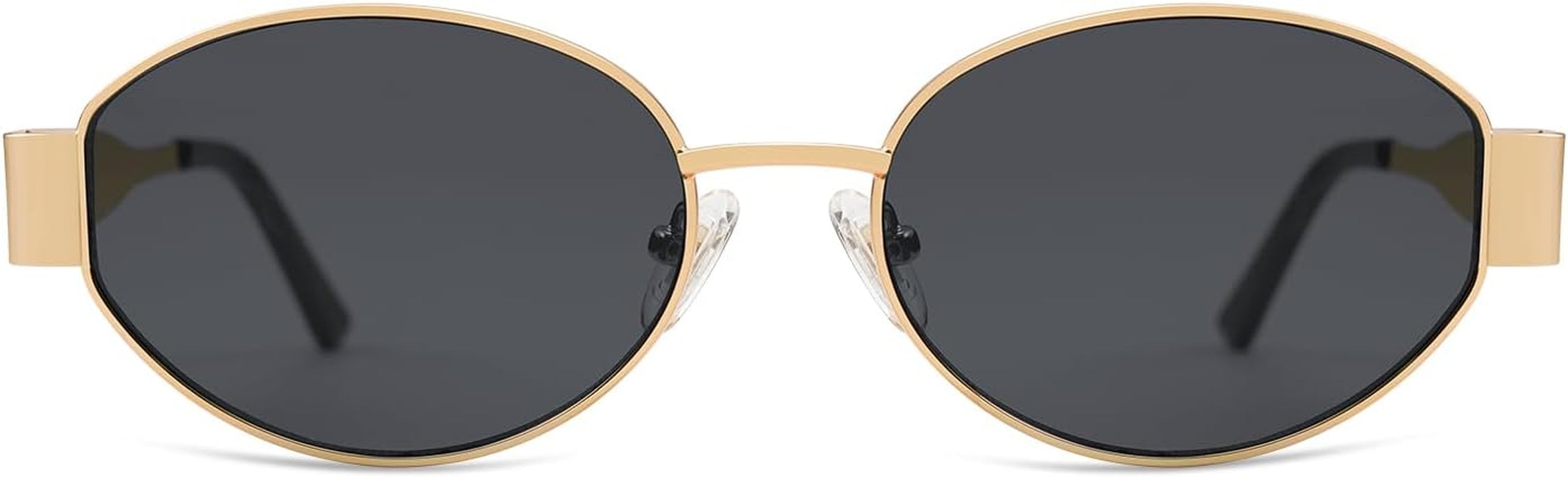 Retro Oval Sunglasses for Women Trendy Sun Glasses Classic Shades SJ1217