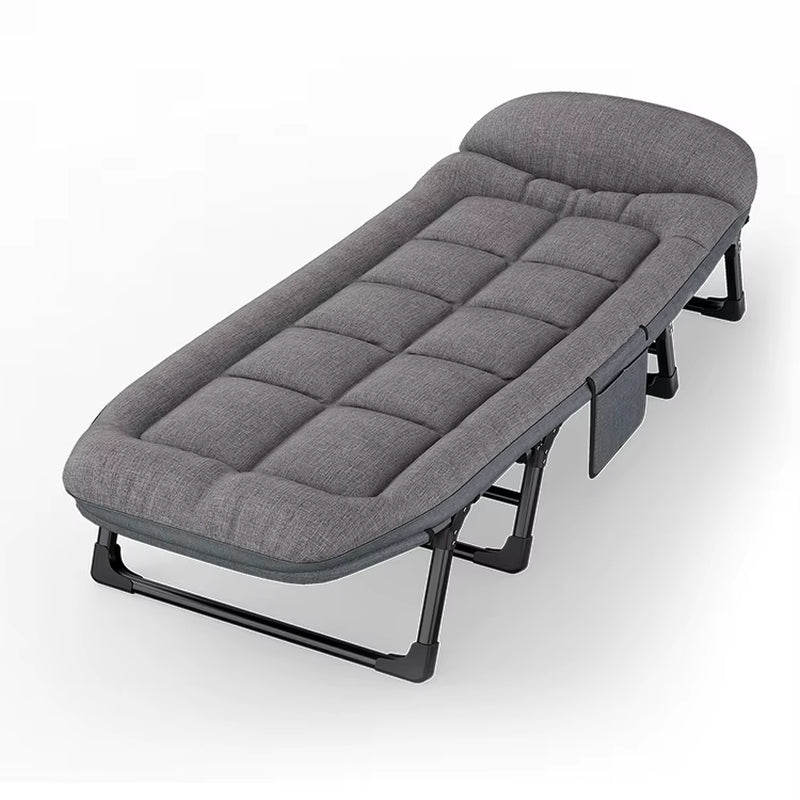 Single Lunch Break Folding Bed Modern Minimalist Folding Beds for Office Multi-Functional Portable Simple Bed Foldable Recliner