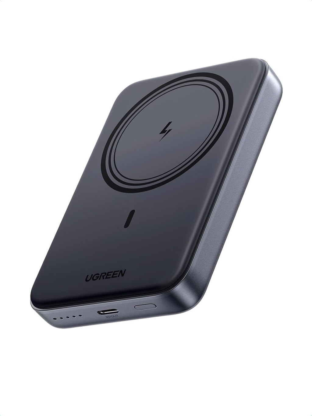 Magsafe Power Bank 10000Mah Wireless Portable Charger 20W PD Fast Charging Slim Magnetic Battery Pack Powerbank Compatible with Iphone 17 Pro Max/Iphone Air/16 Plus/15/14/13/12 Series, Black