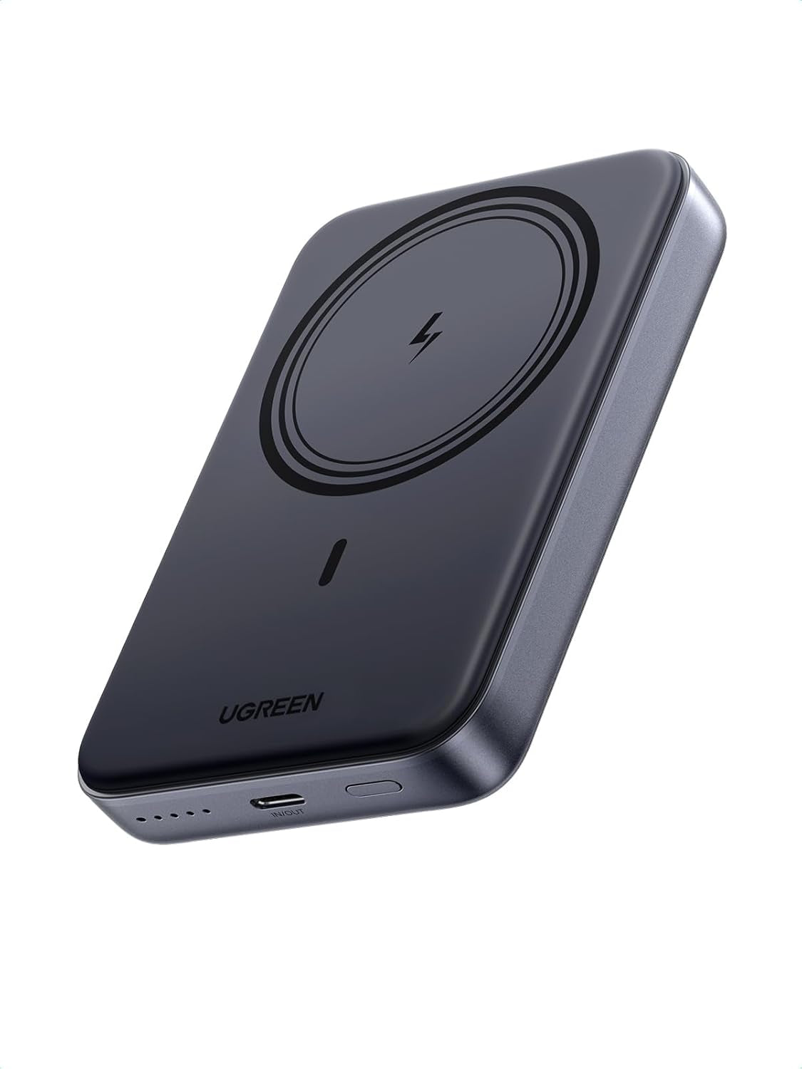 Magsafe Power Bank 10000Mah Wireless Portable Charger 20W PD Fast Charging Slim Magnetic Battery Pack Powerbank Compatible with Iphone 17 Pro Max/Iphone Air/16 Plus/15/14/13/12 Series, Black