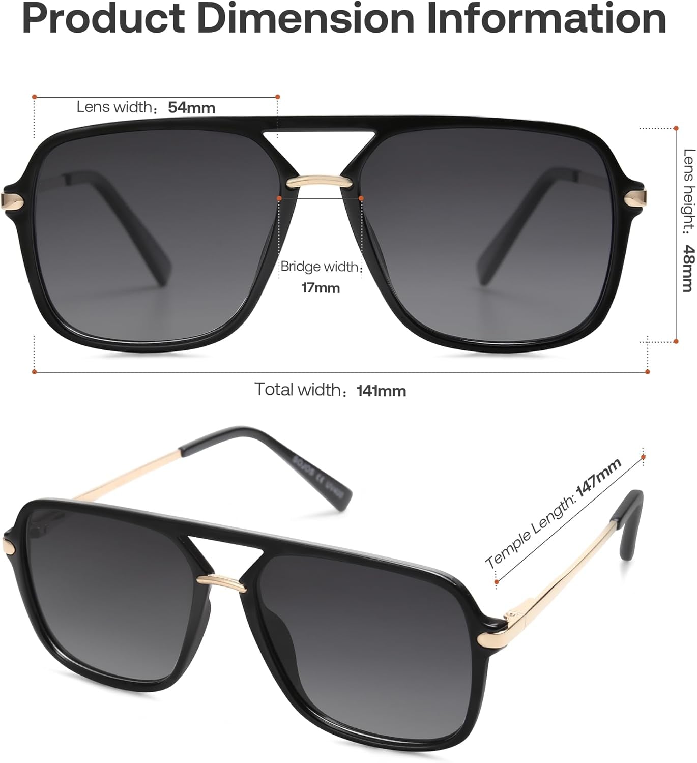 Trendy Aviator Polarized Sunglasses for Women Men, Retro Vintage 90S Shades Sunnies SJ2229